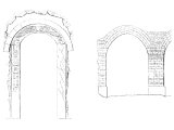Egyptian brick arches.